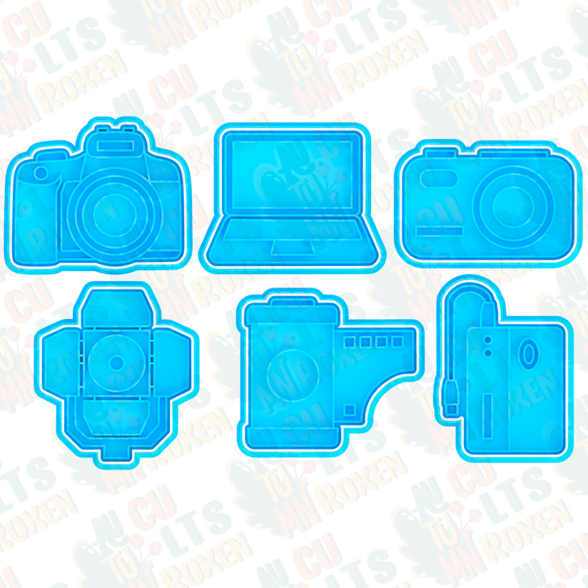 Cortador de Biscoitos em Formato  CÂMERAS FOTOGRÁFICAS