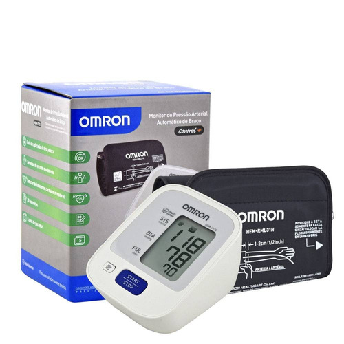 Monitor De Pressão Arterial De Braço Automat Omron Hem-7122