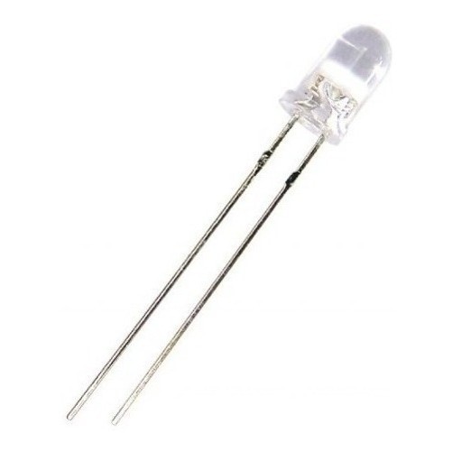 10x Led 5mm Rgb Pisca Rápido 2 Terminais