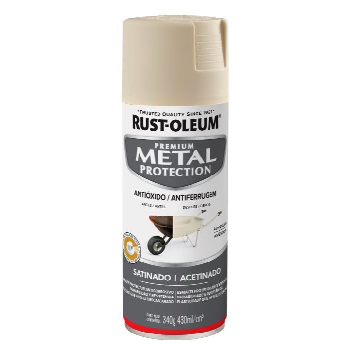 Spray Metal Protection Creme Acetinado Rust Oleum