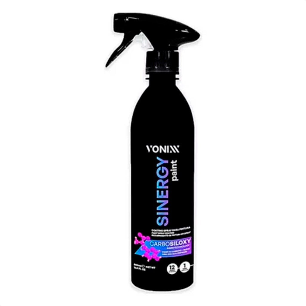 Proteção Sinergy Paint Vitrificador Para Pintura Spray 500ml Vonixx
