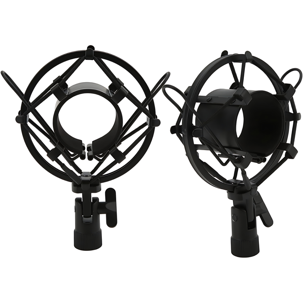 Shock Mount Aranha De Metal P/ Microfones At 2020 Akg Shure
