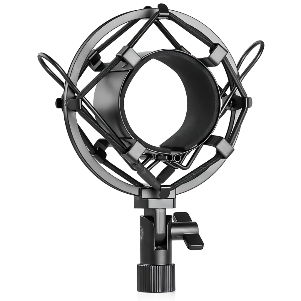 Suporte De Metal Aranha Shock Mount P/ Microfone Condensador