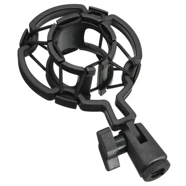 Suporte Cachimbo Aranha Shock Mount P/ Microfone Condensador