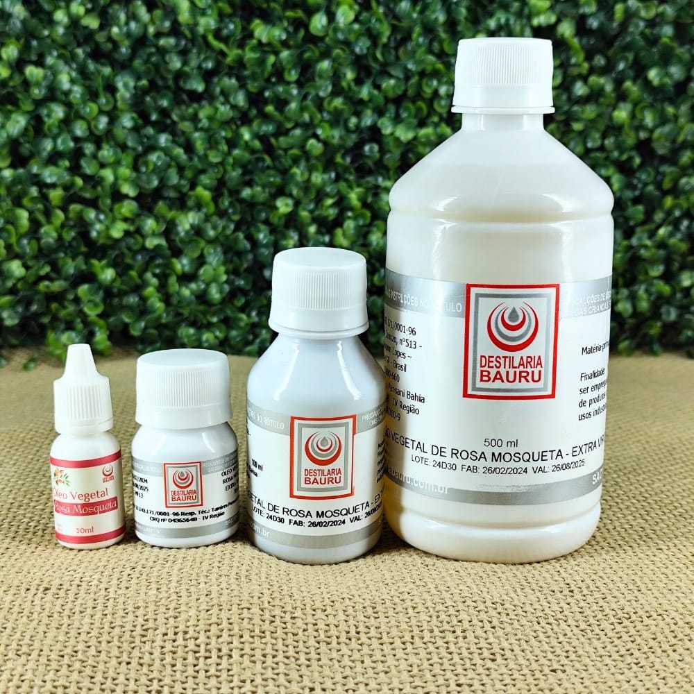Óleo Rosa Mosqueta 100% Puro Para Pele - 10ml, 30ml, 100ml