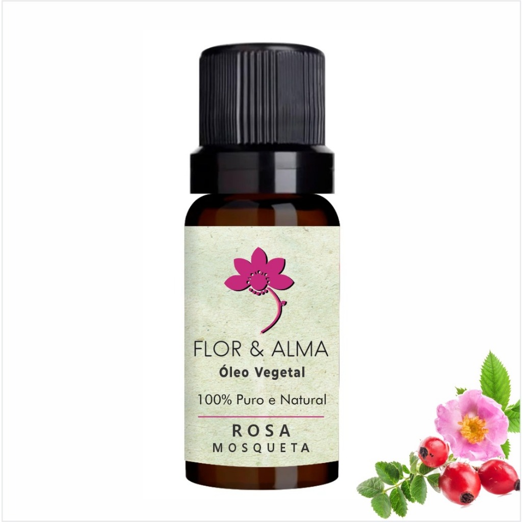 Óleo Vegetal Rosa Mosqueta Puro e Natural