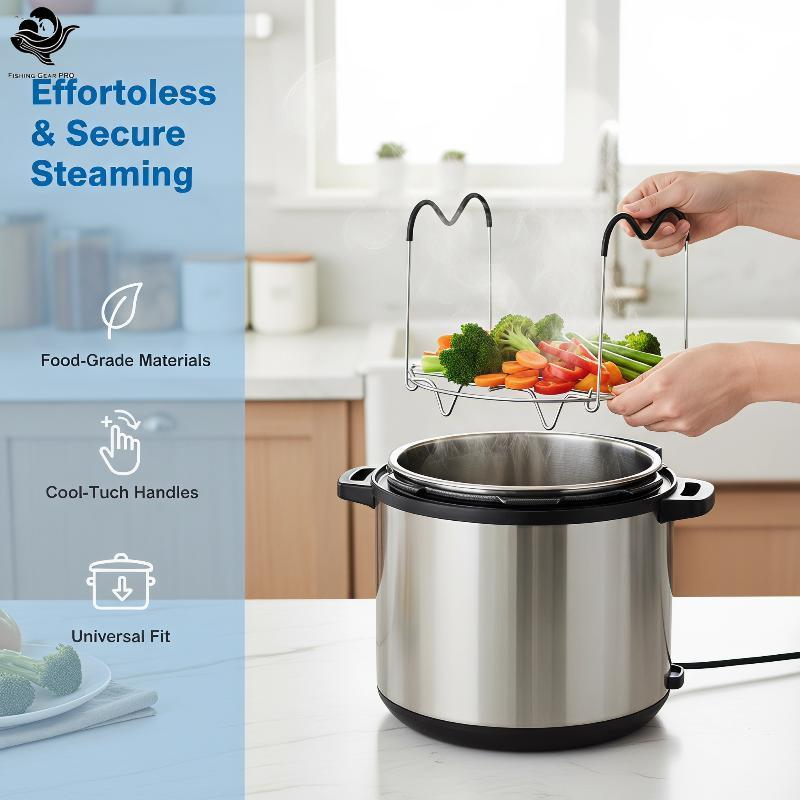 PFG Vaporizador Ra Trivet Metal Resistente Ao Calor Para Ferver Ovos Casa Cozinha Diária Cozinhar Se Encaixa Acessórios
