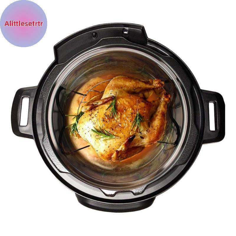 Tlesettrtr 1pc Steamer Ra Trivet Resistente Ao Calor À Prova De Óleo Ferramenta De Cozinha D'água Para Panela De Pressão