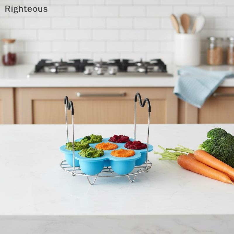 Rightrous Vaporizador Ra Trivet Resistente Ao Calor Metal Para Ferver Ovos Casa Cozinha Diária Cozinhar Se Encaixa Acess