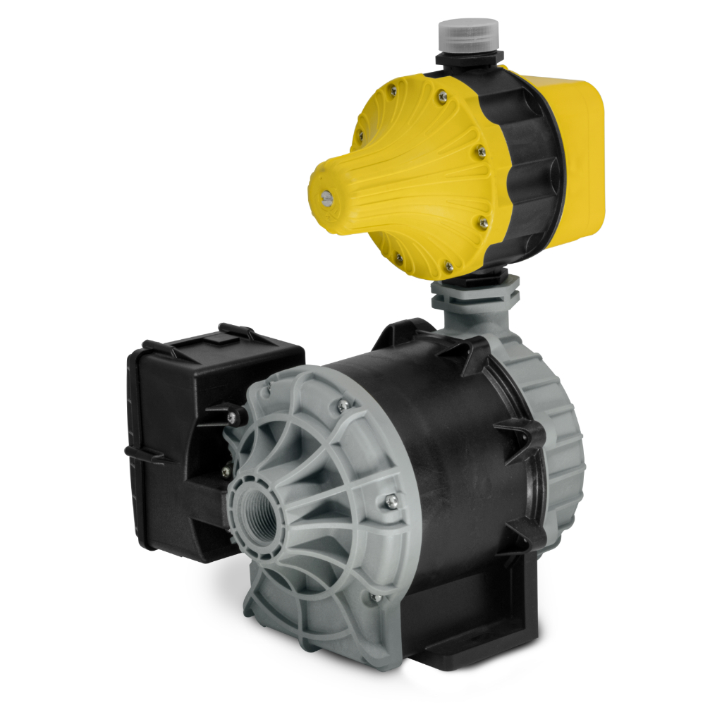 Bomba Pressurizadora Syllent 1,5CV 120V Impulse Press Automática Silenciosa + 2 Flexíveis 1