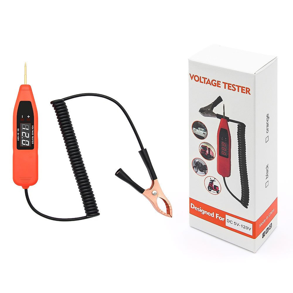 5V-120V Carro LCD Digital Testador De Tensão Elétrica Caneta Sonda De Energia Detector De Lápis Circuito Sem Contato Fer