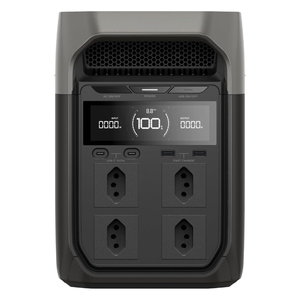 Ecoflow Delta 3 BR 120V Gerador Estacao Energia Portatil