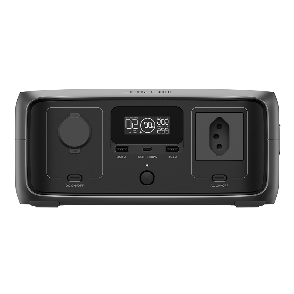 Ecoflow River 3 UPS BR 120V Estação de Energia Portátil