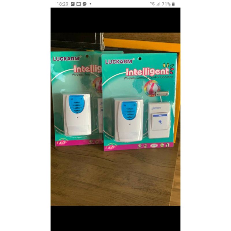 Campainha Sem Fio Wireless 100 Metros 32 Toques Residencial