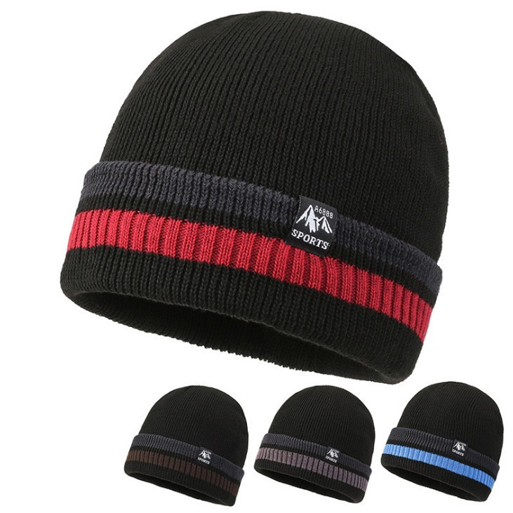 KIT 03UN Touca De Lã Modelos Diversos Masculinos Gorro Forrado Pelinhos HL-02