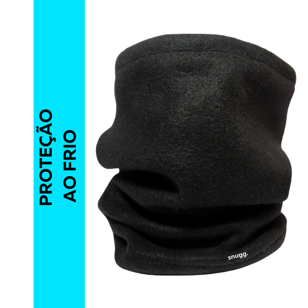 Bandana Tubo Snugg Wear Gola Térmica Flanelada Proteção 4 em 1 Frio Intenso Inverno Neve Unissex