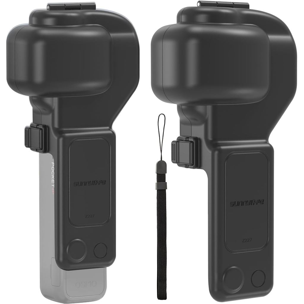 Capa Protetora Integrada para DJI Osmo Pocket 4 Pro: Protetor de Gimbal Lente e Tela com Alça de Mão