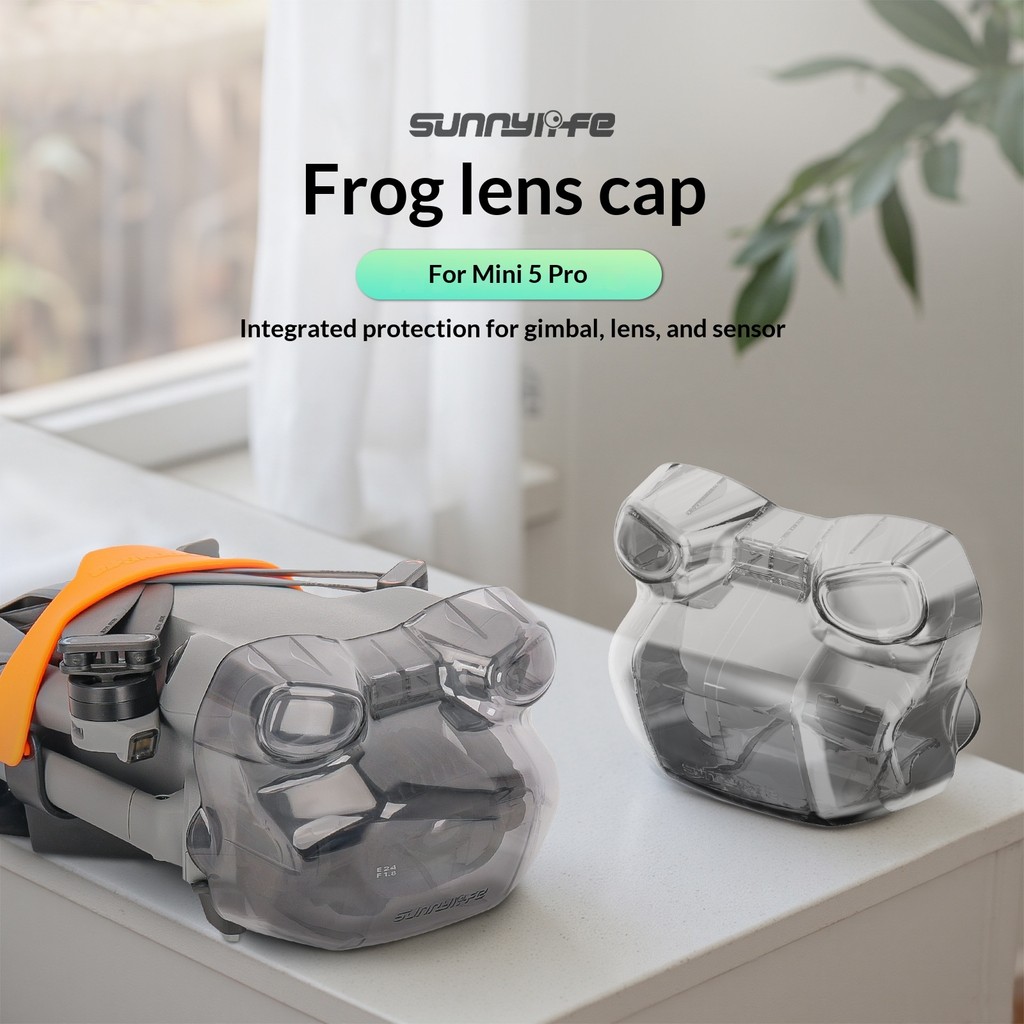 Sunnylife adequado para DJI MINI 5 PRO capa de lente cardan integrado capa protetora de liberação rápida sapo acessórios