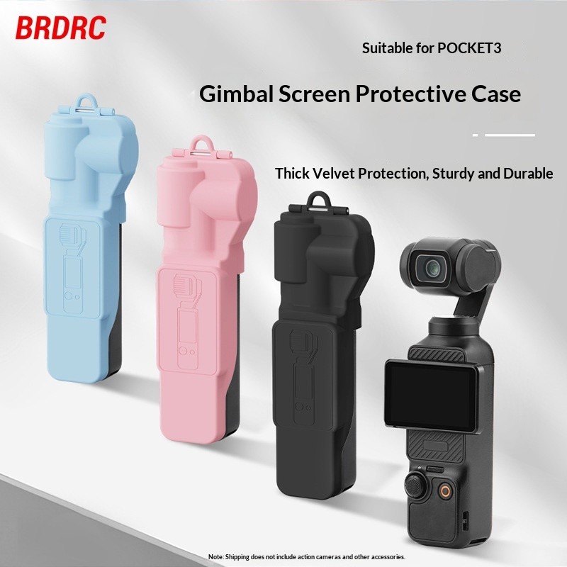 Adequado para DJI OSMO POCKET 3 lente tela integrada capa protetora de armazenamento acessórios capa poeira