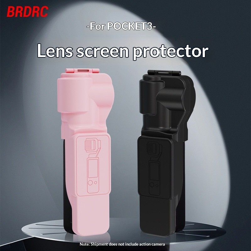 Adequado para DJI OSMO POCKET 3 lente tela integrada capa protetora de armazenamento acessórios capa poeira