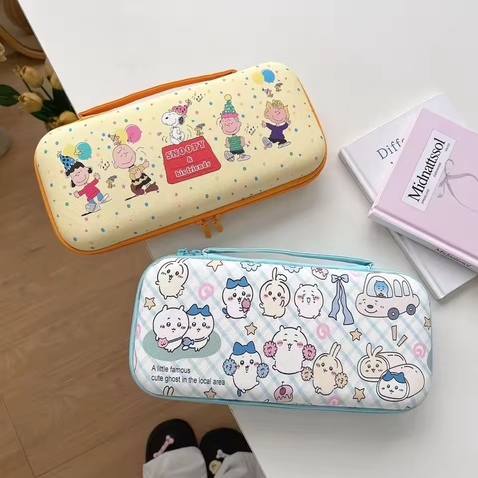 Bolsa De Armazenamento Switch2 De Couro De Desenho Animado NS2 Console De Jogos Portátil Corda Switch2 Caixa
