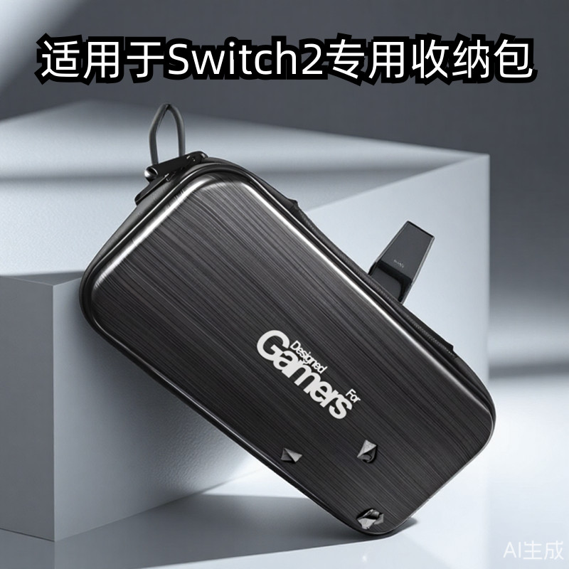 Bolsa de armazenamento para Console de jogos, adequada para Nintendo switch2, portátil, caixa de armazenamento rígida, c