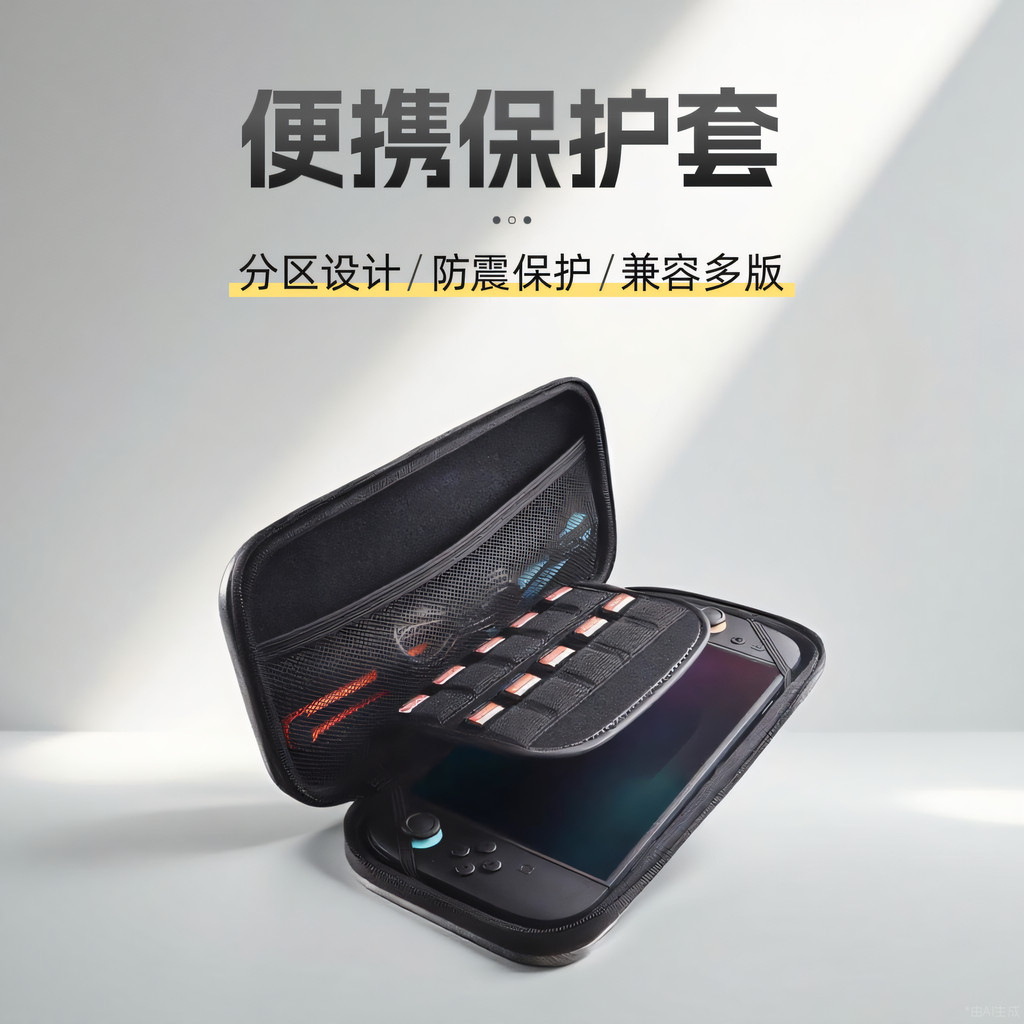 Bolsa de armazenamento para Console de jogos, adequada para Nintendo switch2, portátil, caixa de armazenamento rígida, c