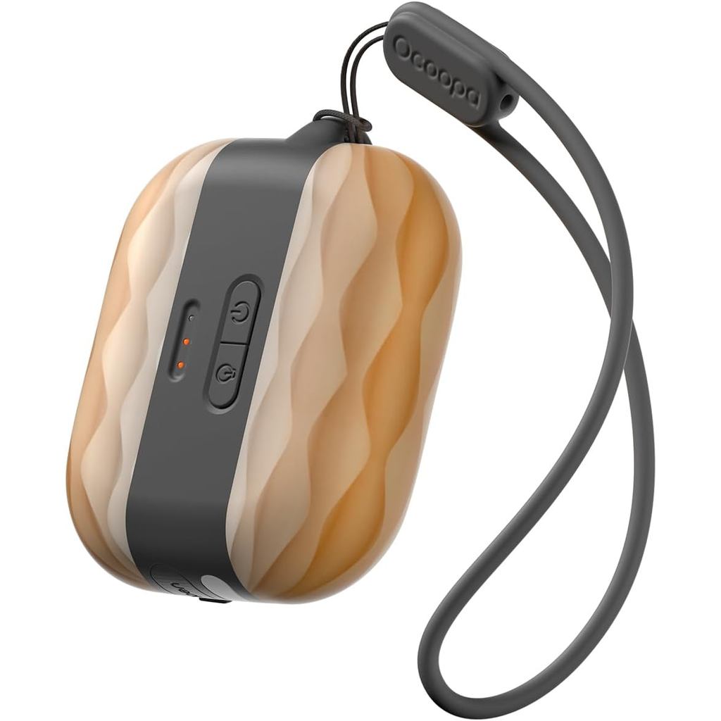 OCOOPA Hand Warmers Rechargeable, Keep Warm Gifts, Portable Electric Handwarmers, 3 Levels Heating, Safety Alarm, Flash