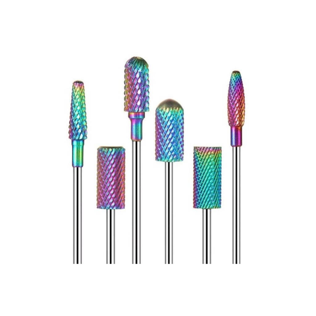 Broca De Tungstênio Nail Art Para Motor Lixadeira De Unhas Nail Drill Acrigel