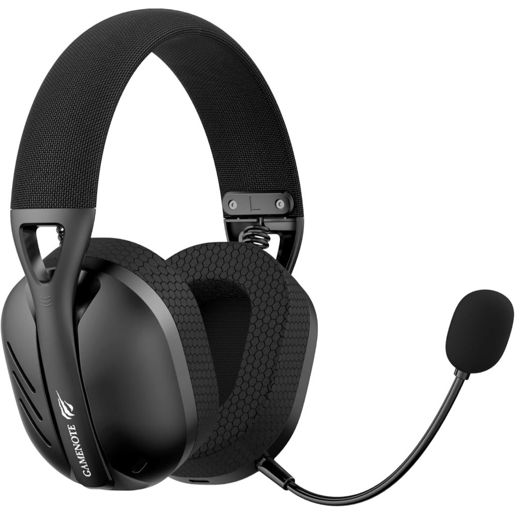 HAVIT Fone de Ouvido Headset Gamer com fio e sem fio 2,4GHz Bluetooth Cabo USB-C Cabo Auxiliar 3