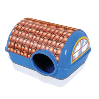 Casinha para Hamster Esquilo Rato Gerbil Plastico Alvorada