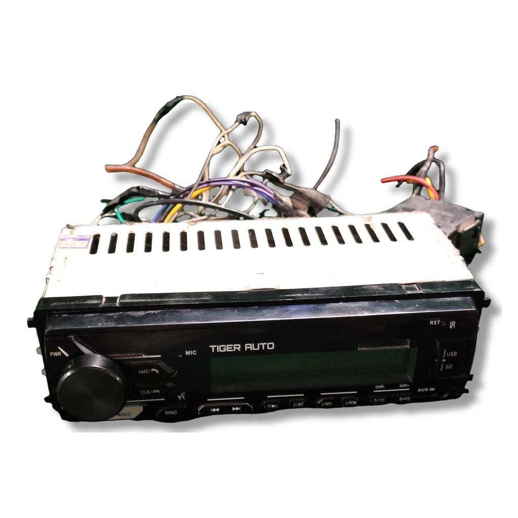 Rádio tg-4.3.006 tiger audio universal 1 DIN 12v