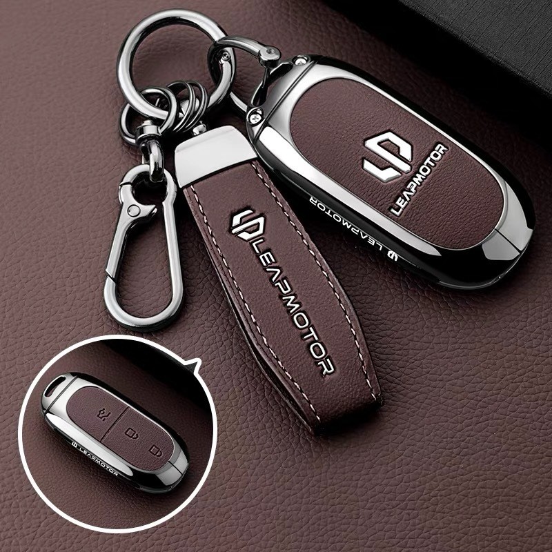 Applicable Leapmotor B10 Key cover Leapmotor/C01/B10/C10 New energy vehicle C11Bag C16Buckle B01Shell