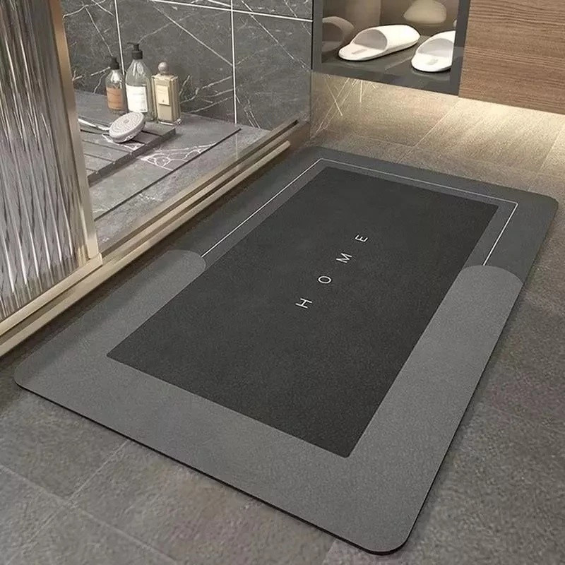 Bathroom Mat Absorbs Water Non-Slip Quick Drying 40x60