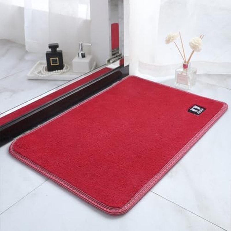room mat Non Slip Microfiber Bath Rugs Quick Dry Machine Washable Bath Mat for Bathroom Floor Bathtub Shower,B,40 * 60cm