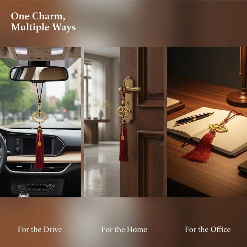 Chuaniaji Home Car Chinês Nuvem Forma Lo sel Ornamento Design Decorativo BR