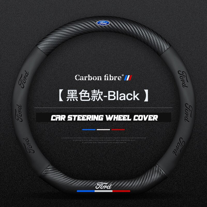 [Produtos em estoque] Capa de volante Ford para Ford Mondeo Focus Fiesta MK1 MK2 MK3 MK4 MK5 MK7 Party Ecosport Ka Range