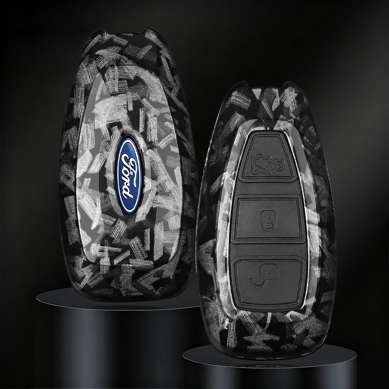 Capa De Chave De Carro Em Material ABS Para Ford Focus 3 4 ST Fiesta Fusion Kuga Ecosport Mondeo MK3 MK4