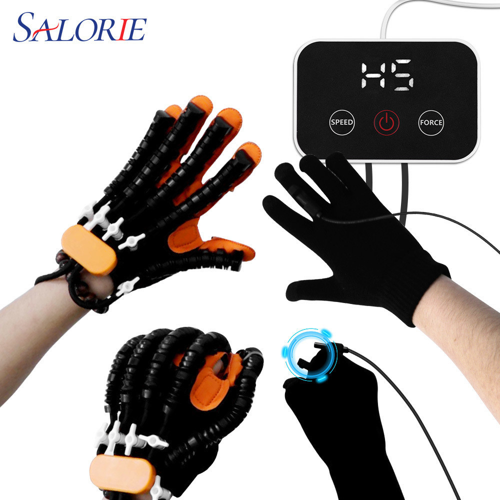 Salorie Mirroring Rehabilitation Robot Luvas De Robô De Reabilitação Hemiplegia Cerebral Equipamento De Treinamento De Infarção Exercitador De Dedos