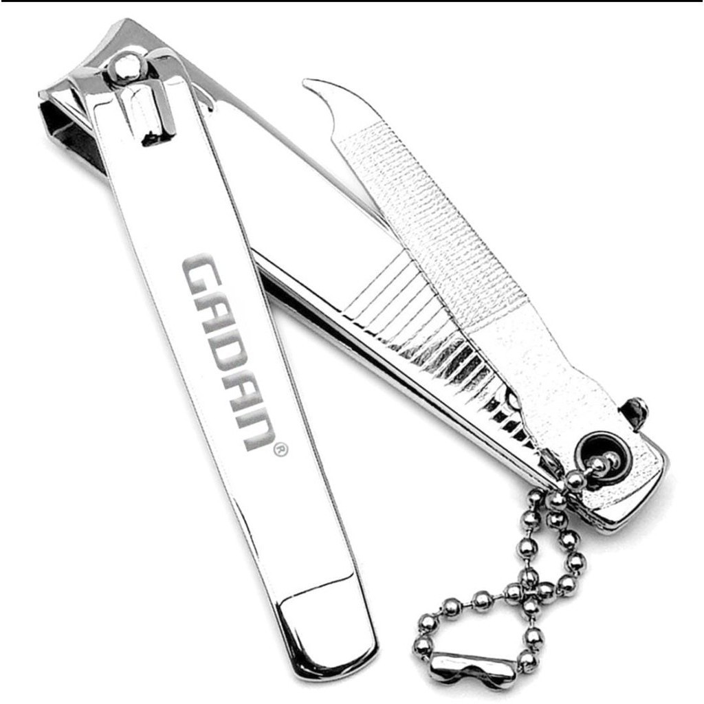 Cortador de Unha GRANDE, Com Lixa, Corta Bem, Preciso, Profissional, Aço Inox, Cuidado com as Unhas Garantido.