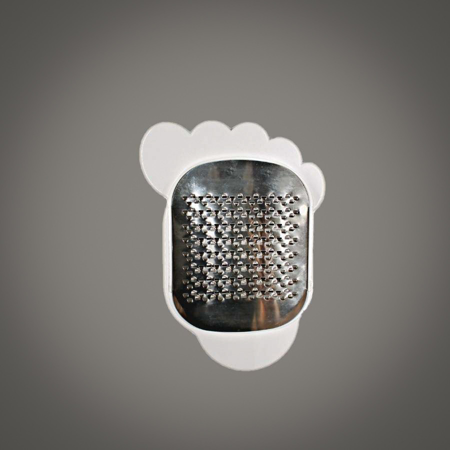 Lixa De Pe Removedor De Calo Ralador Aço Inox