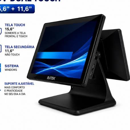 Terminal POS All In One Touch 15.6