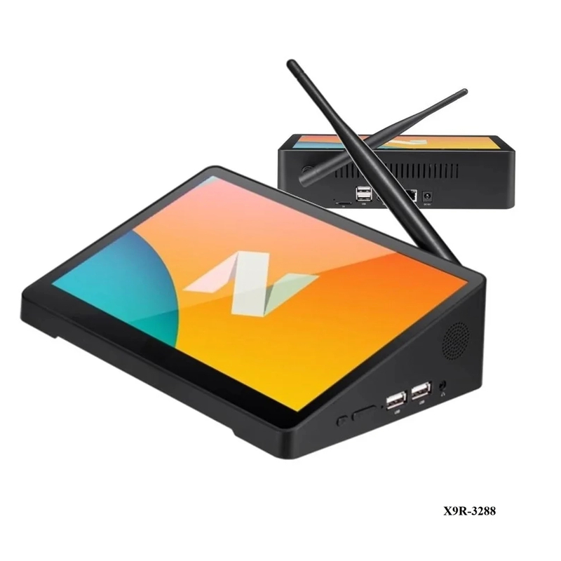 Mini PC all-in-one pipo X9 Android ou Linux com tela touch - Ideal para PDV ou sistemas de senha