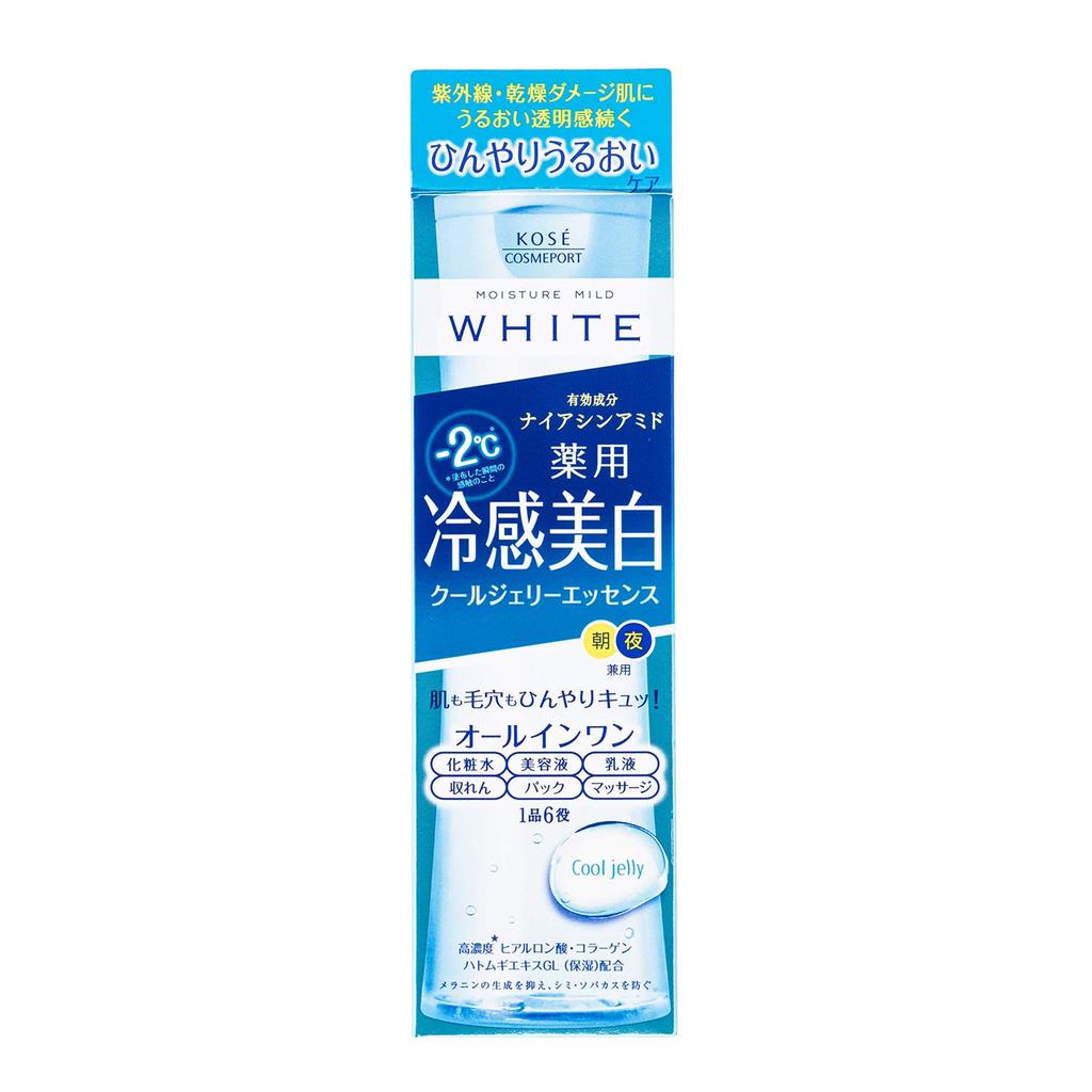 Moisture Mild White Cool Jelly Essence All-in-One 200mL Minus 2°C Touch with Niacinamide, Cool Whitening Jelly Essence,