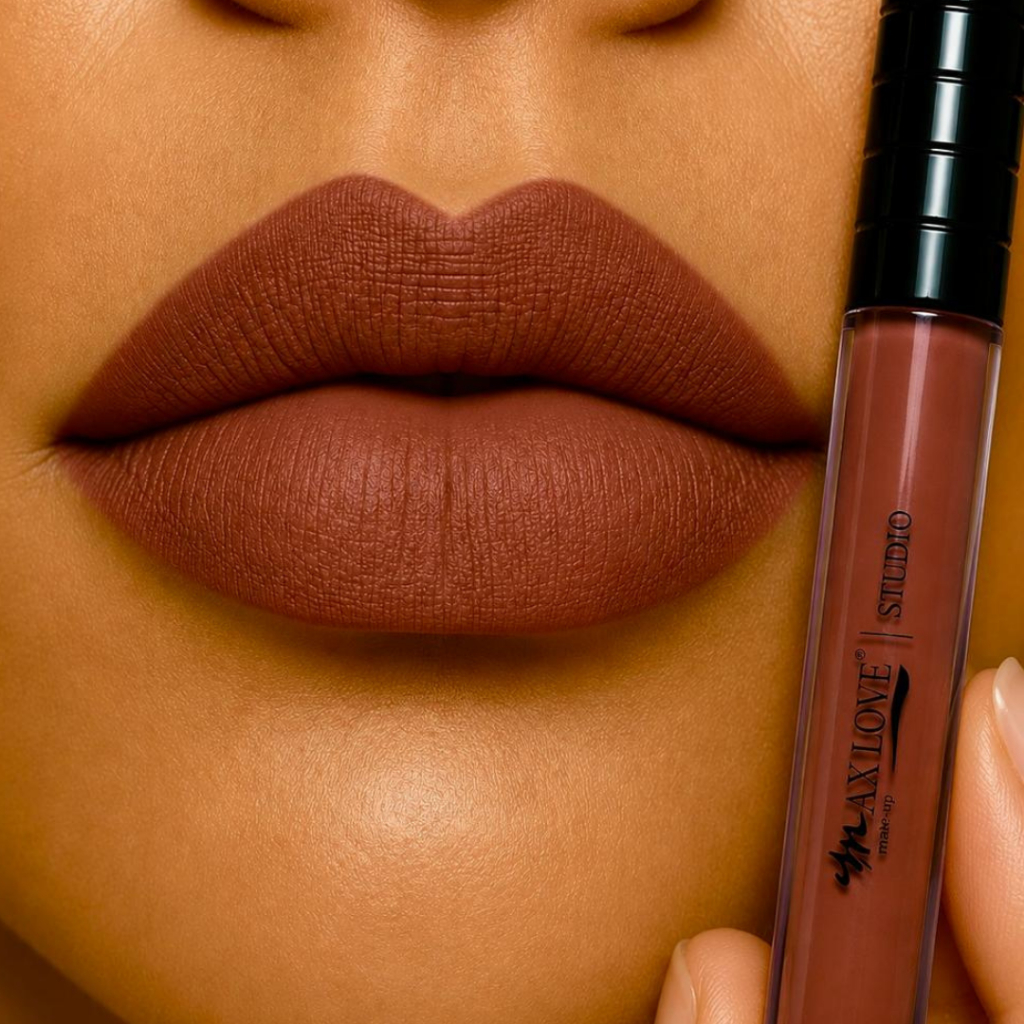 Batom Líquido Matte Max Love Make Up 24hrs e 30hrs Nude e  Plump À Prova D'água - Produto Orignal