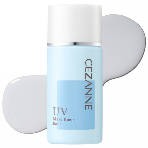 CEZANNE UV Make Keep Base 30ml | Primer De Maquiagem Para Controle De Óleo De Longa Duração Fps Com Opções : Azul Claro/Rosa Bege