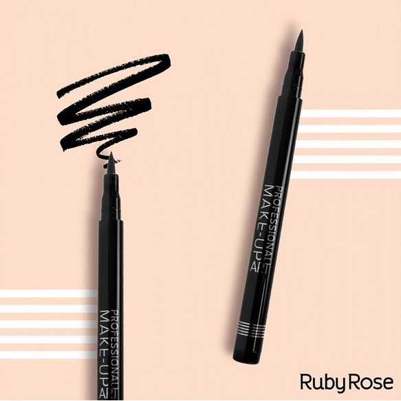 Ruby Rose Delineador Preto Longa duração A Prova D'água HB-090 Professional Make-UP Art