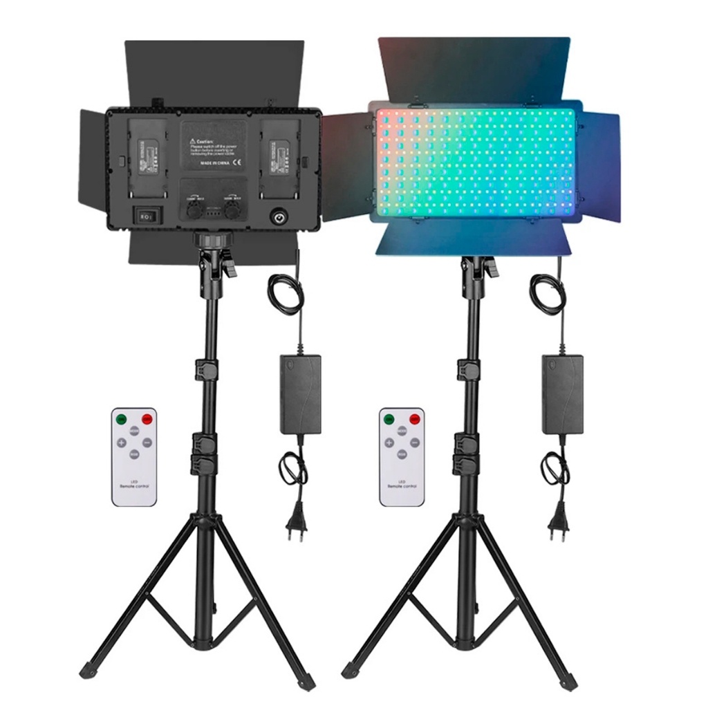 Painel Led Rgb Nagnahz U800+ 1120 Leds + Fonte + Tripe