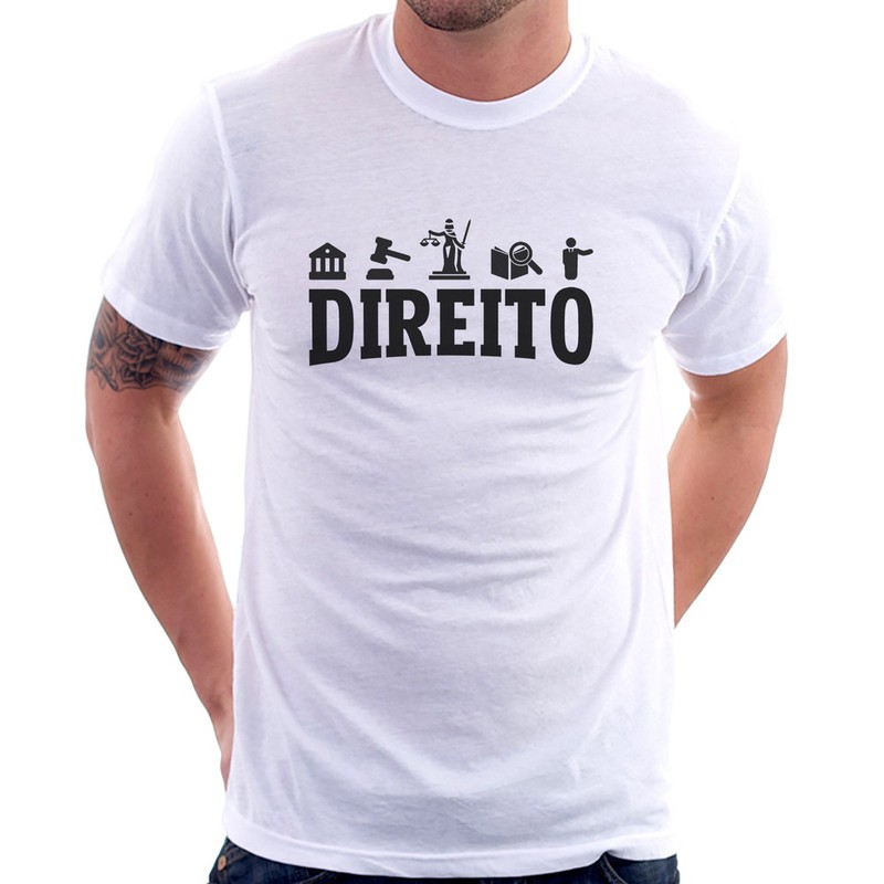 Camiseta Direito S mbolos