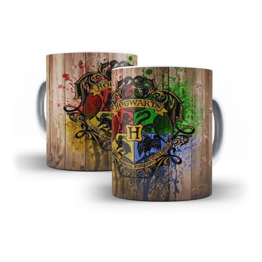 Caneca Harry Potter S¡mbolo De Hogwarts